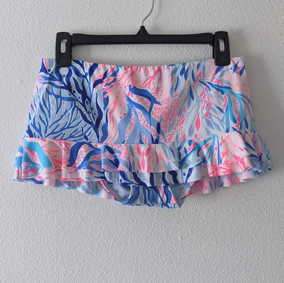 {Lilly Pulitzer} New Monaco Hipster Ruffle Bottom - Picture 3 of 7